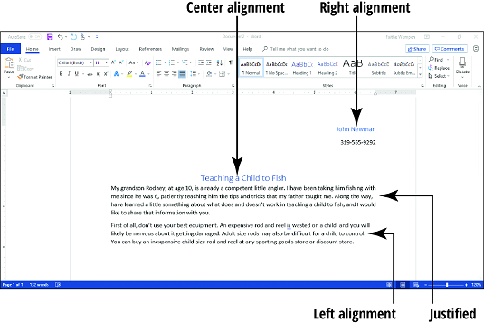 How To Align And Indent Paragraphs In Word 2019 Dummies Images And How To Align And Indent Paragraphs In Word 2019 Dummies Images And